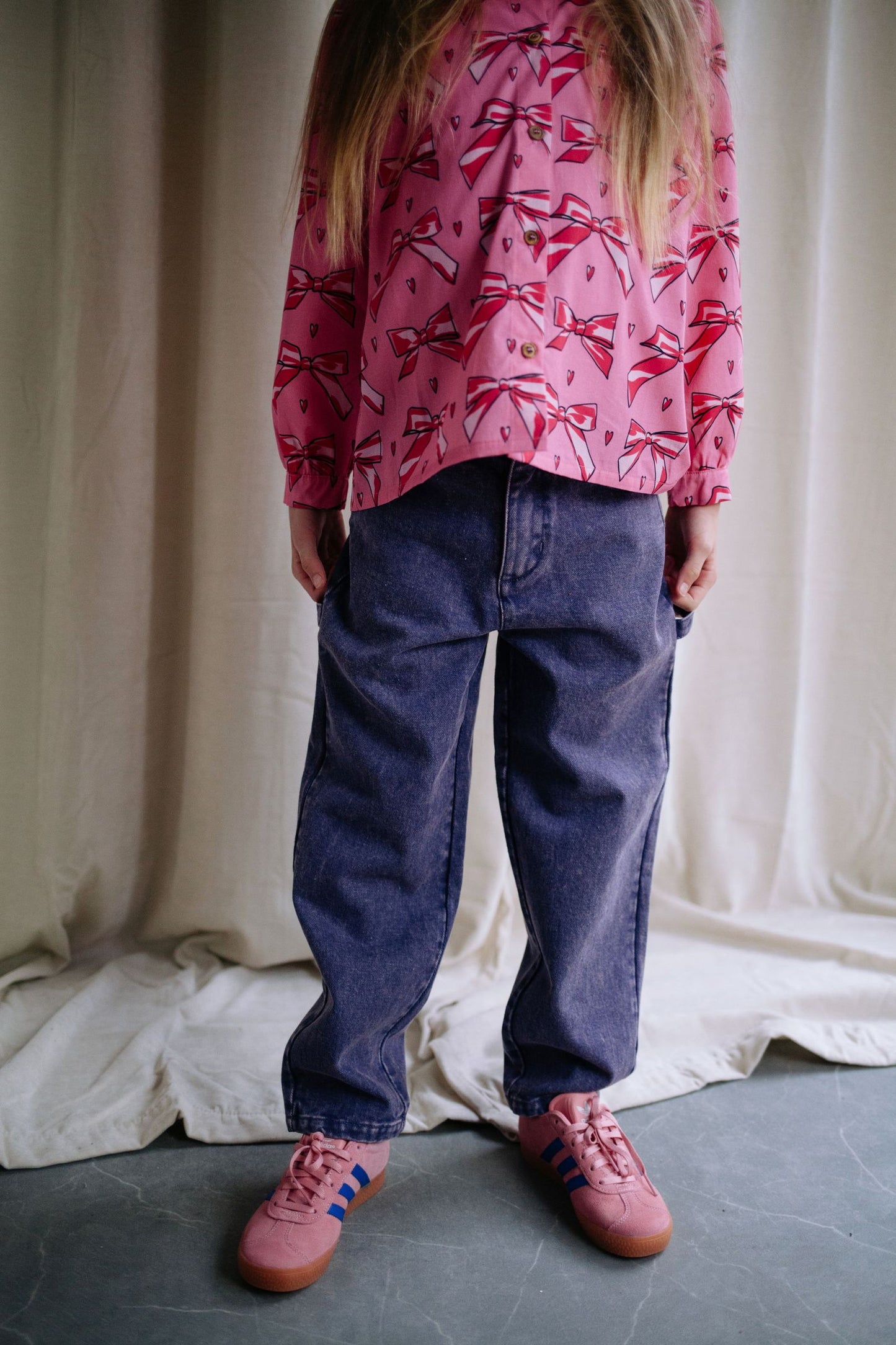 Daily brat - SNAPPY JEANS PURPLE