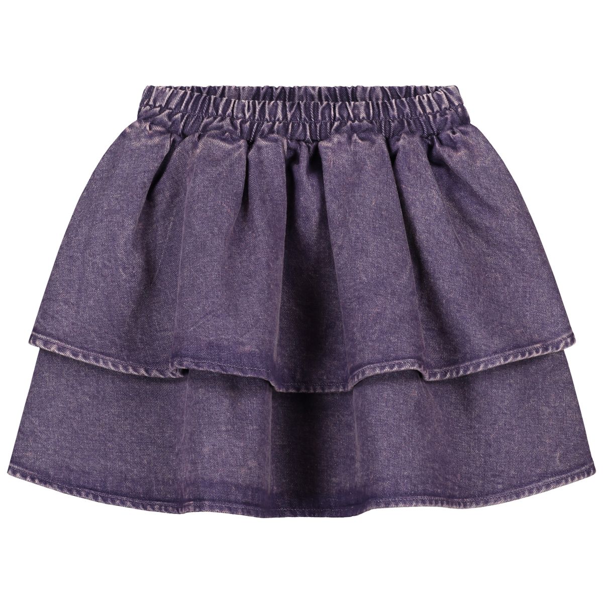 Daily brat - SNAPPY DENIM SKIRT PURPLE