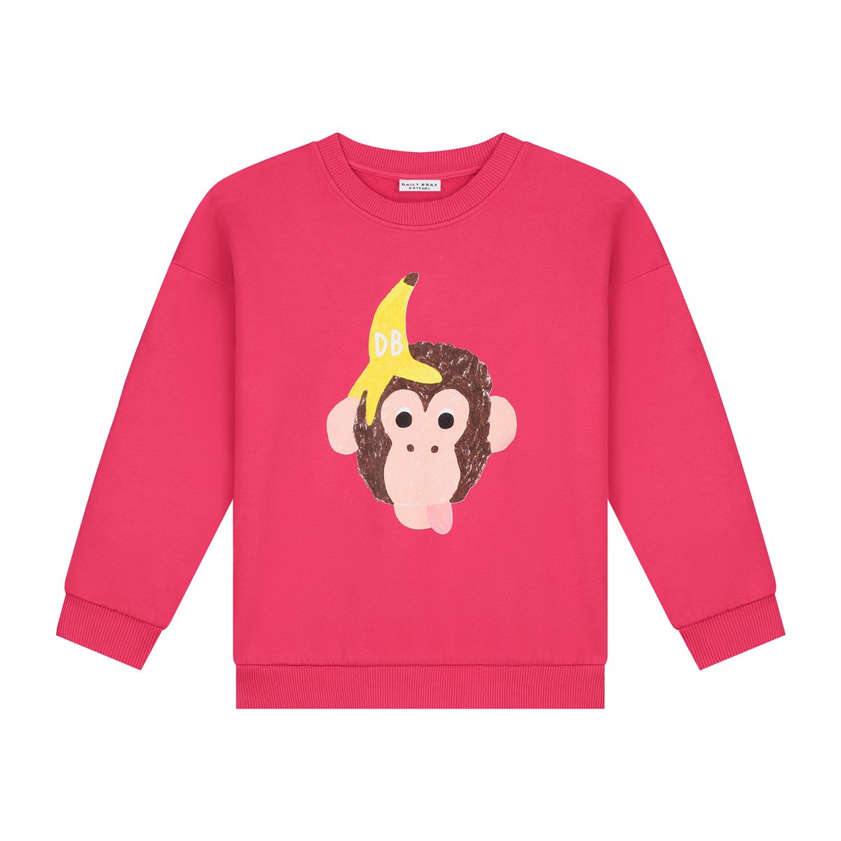 Daily brat - FUNKY KONG SWEATER BRIGHT ROSE