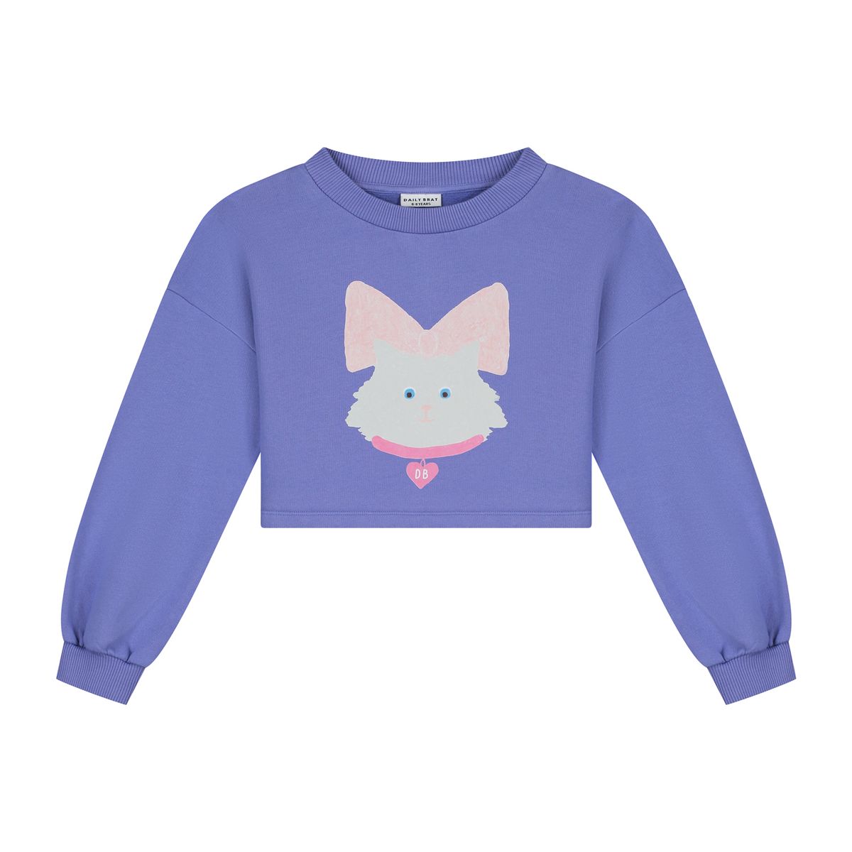 Daily brat - KITTY CAT CROPPED SWEATER PANSI PARASIDE