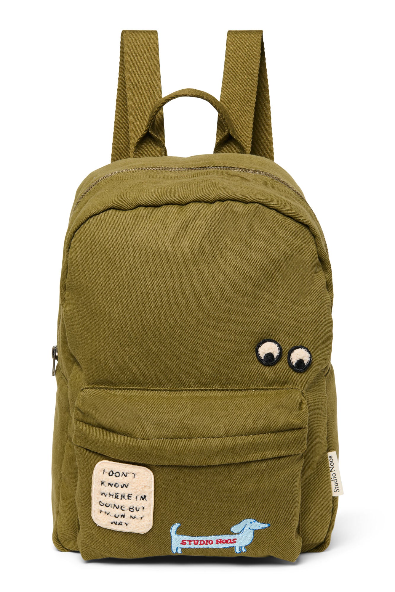 Studio noos - Cotton midi bqckpack - Green