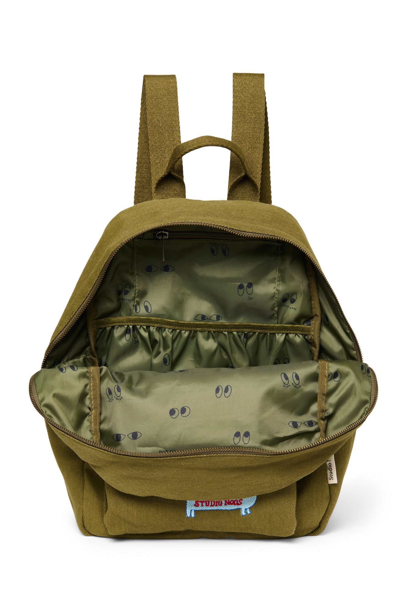 Studio noos - Cotton midi bqckpack - Green