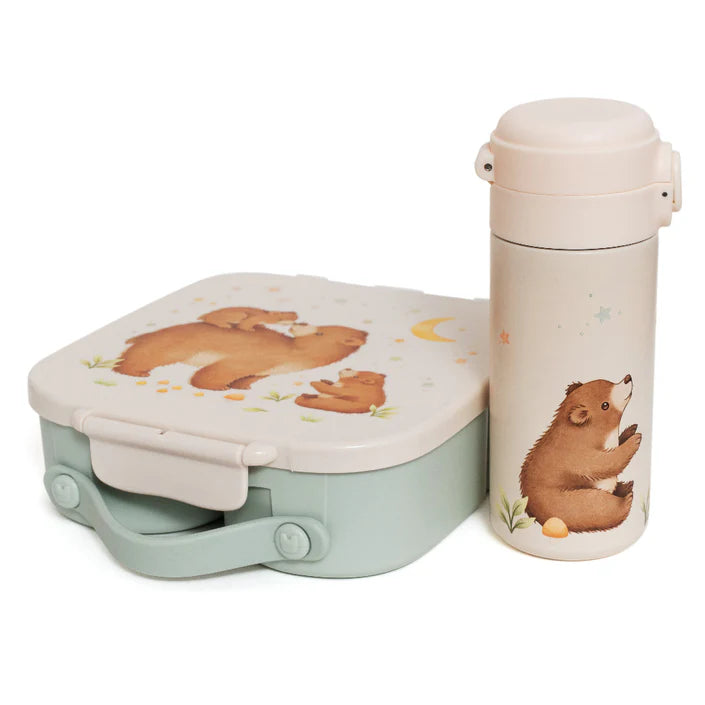 Petit monkey - Bento lunchbox - Bears & stars