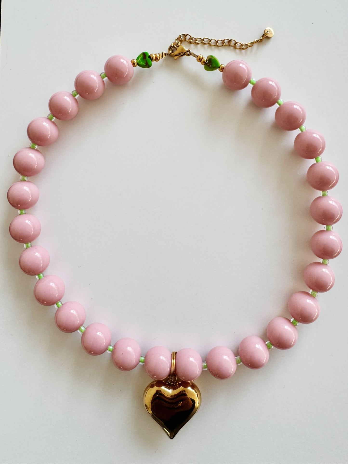 By melo - Ketting love green