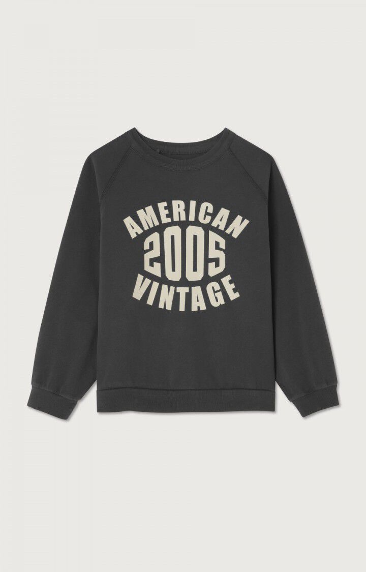 American vintage - Sweater fazy - acier vintage