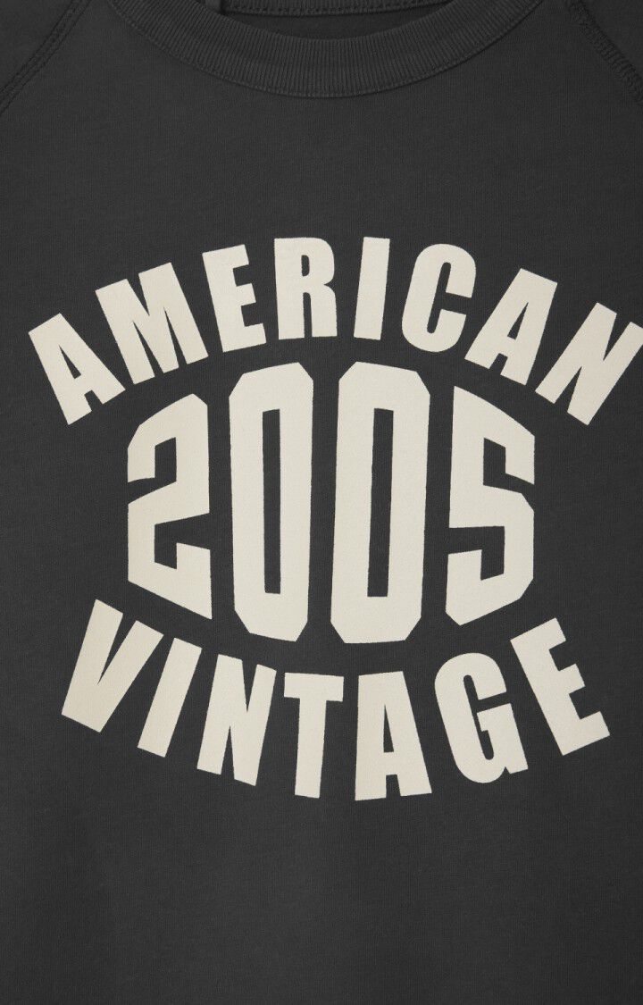 American vintage - Sweater fazy - acier vintage