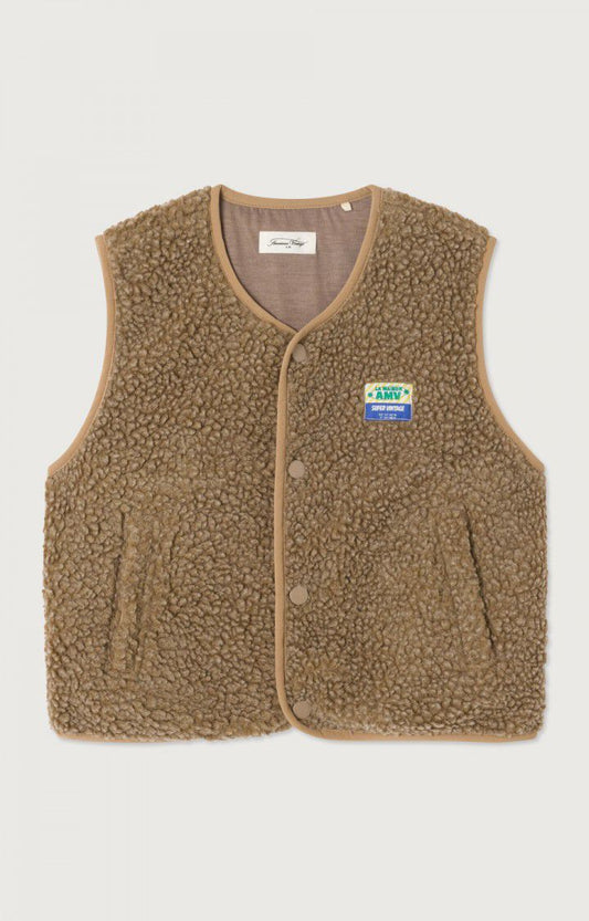 American vintage - Bodywarmer hoktown -MUSCADE CHINE