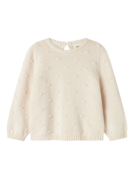 Name it - Gable loose knit - Pastel Parchment