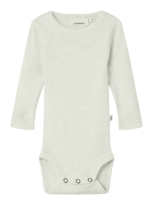 Lil atelier - Nalu romper merino wol - Turtledove