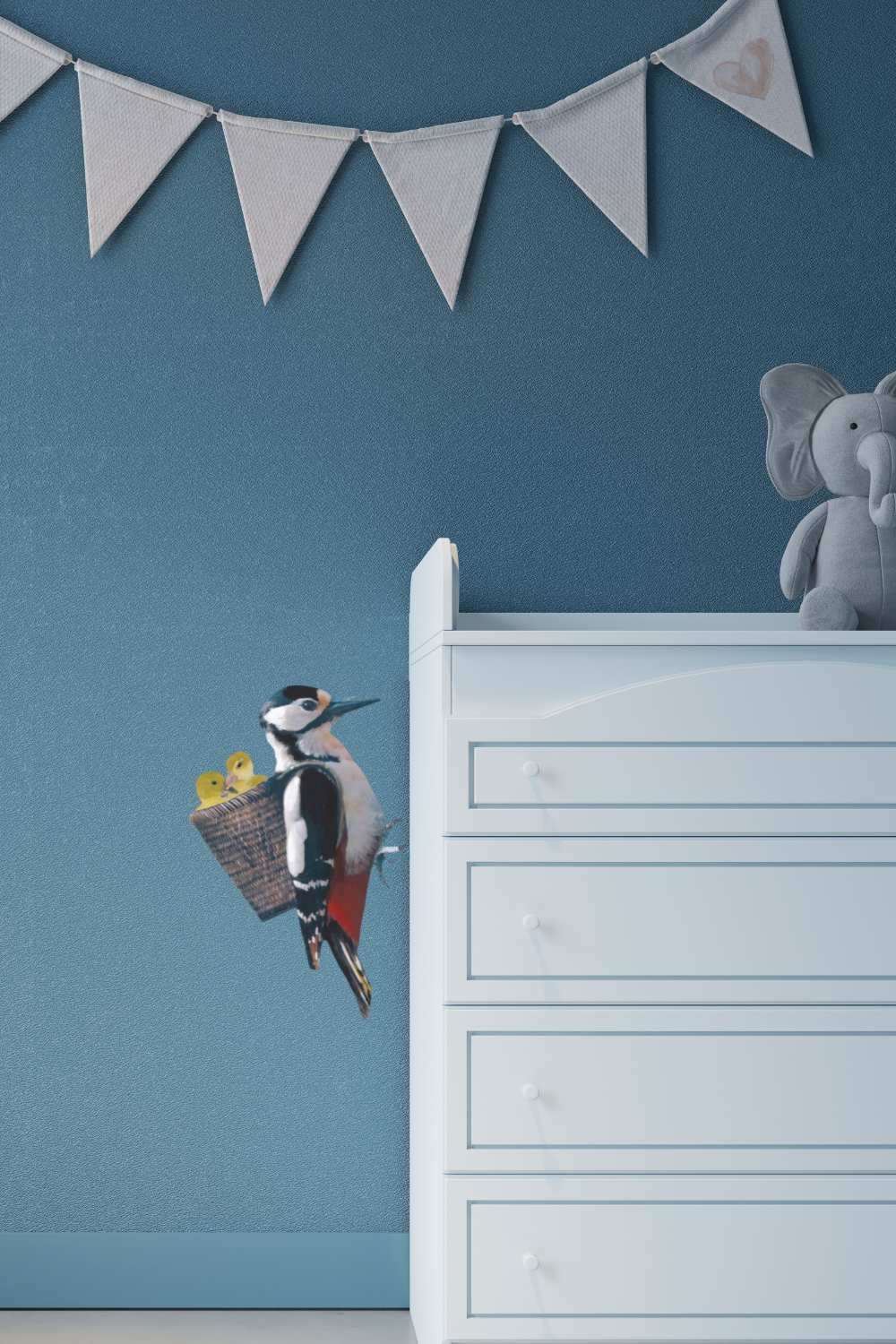 Sticky tales - Muursticker Specht