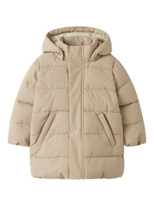 Lil atelier - Puffer long - Oxford tan