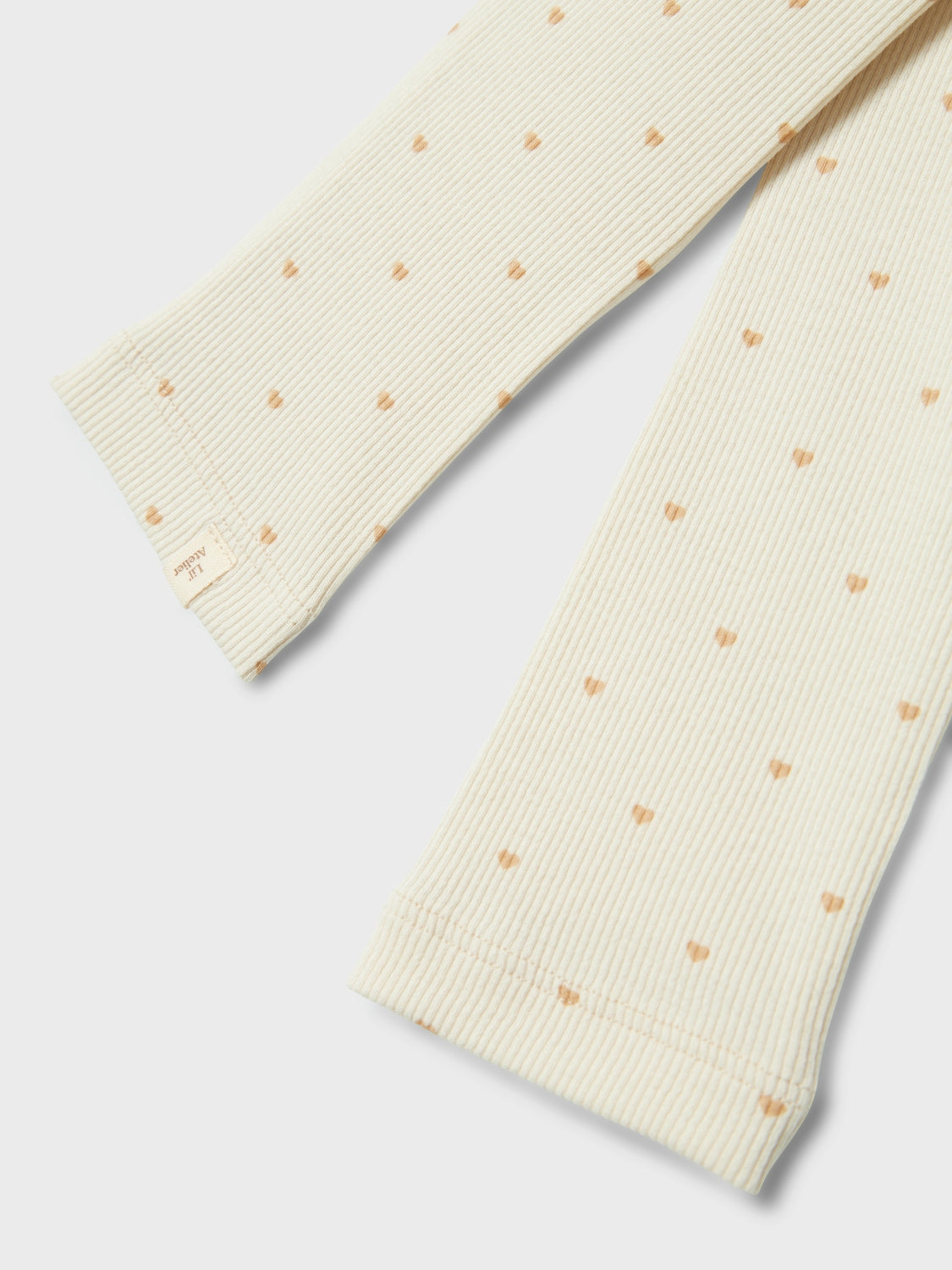 Lil atelier - Gago slim legging hearts - Turtledove