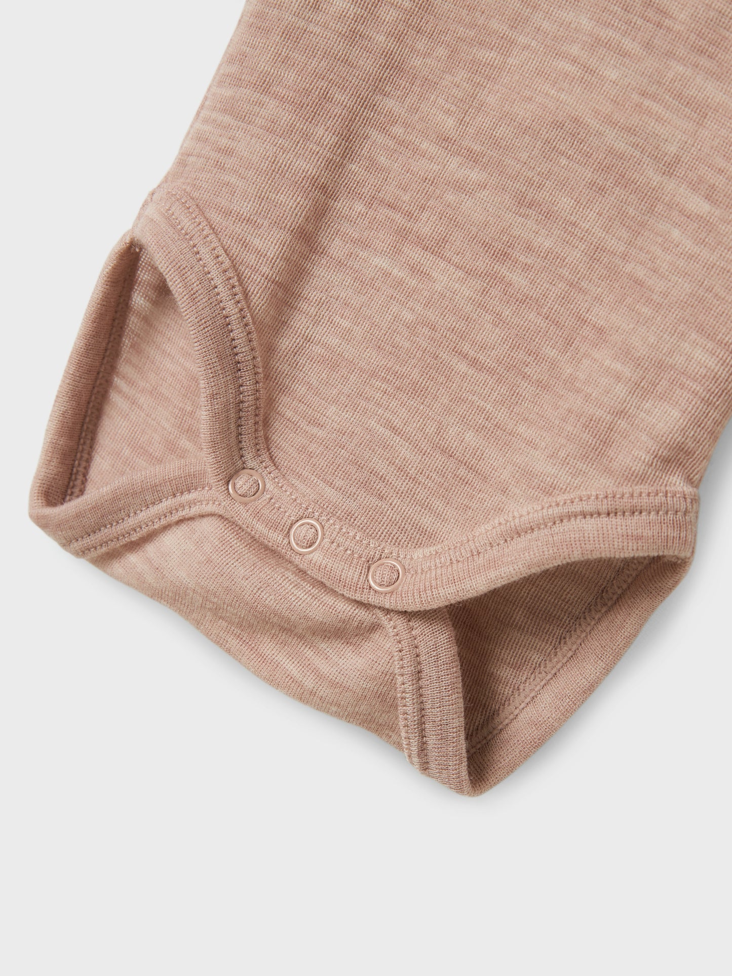 Name it - 100% wol rib romper - Shadow gray