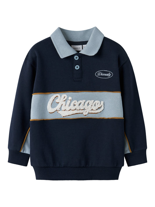 Name it - Lucan reg sweat polo - Navy blazer