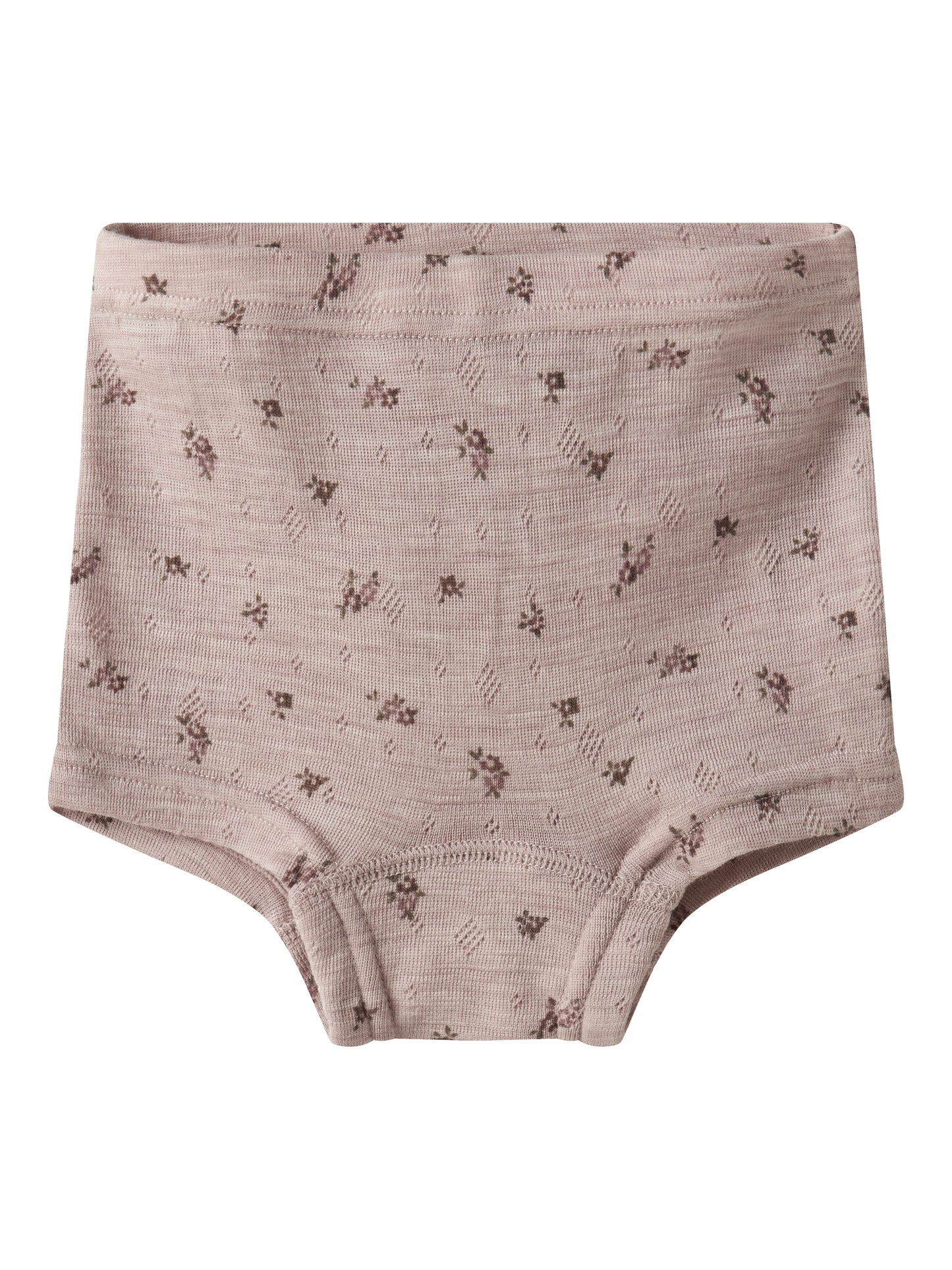 Name it - 100% wol boxer - Shadow gray small flowers
