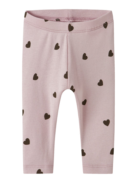 Name it - Heart legging - Burnished lilac