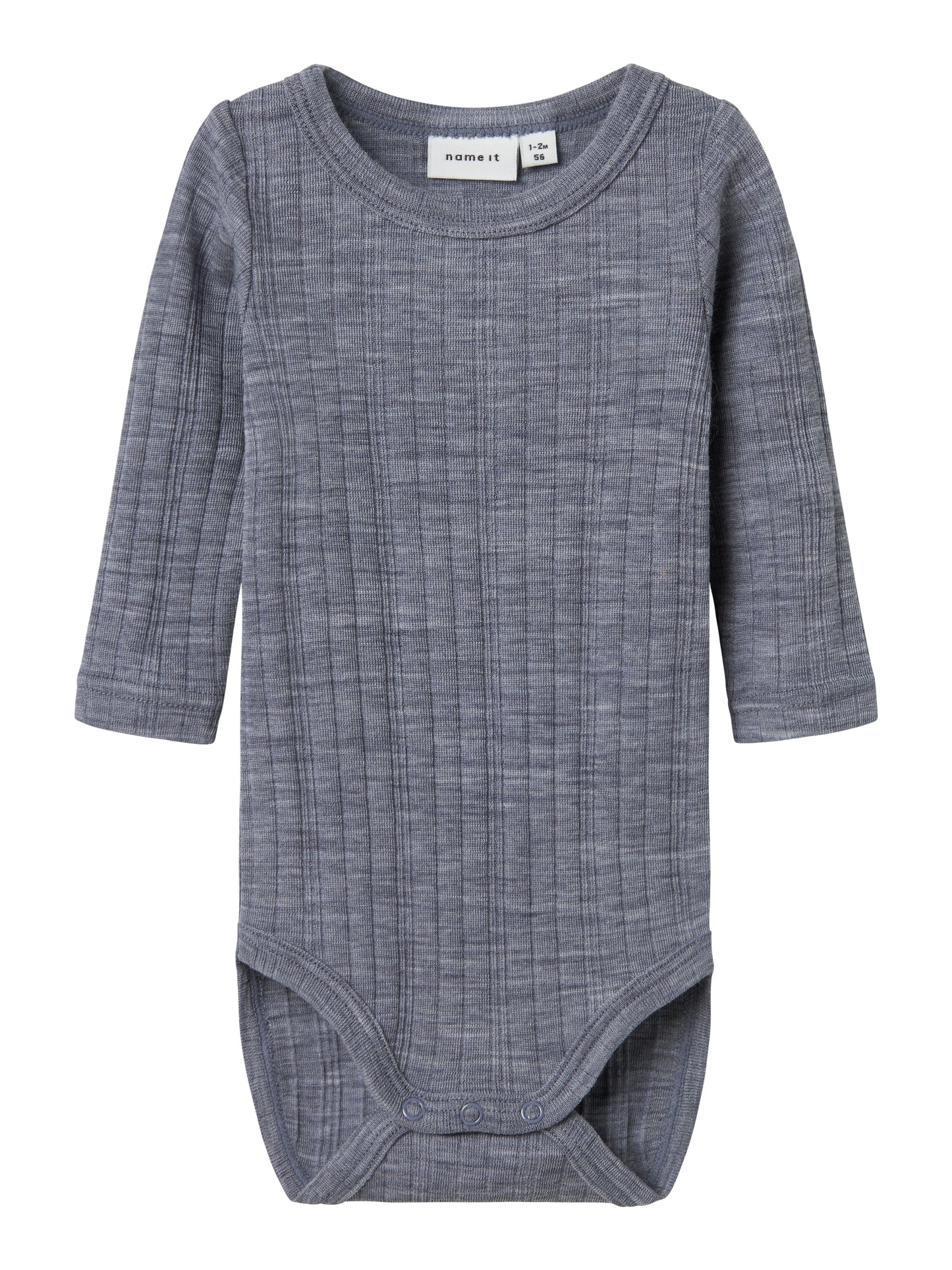 Name it - Romper 100% wol - Folkstone gray