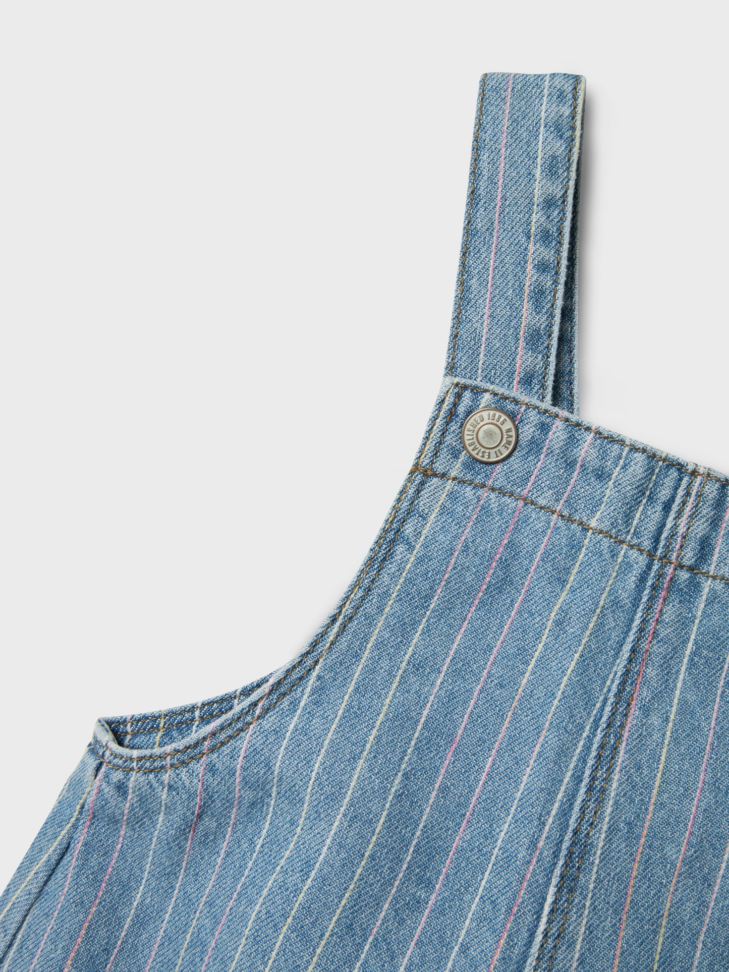 Name it - Macie stripe denim overall
