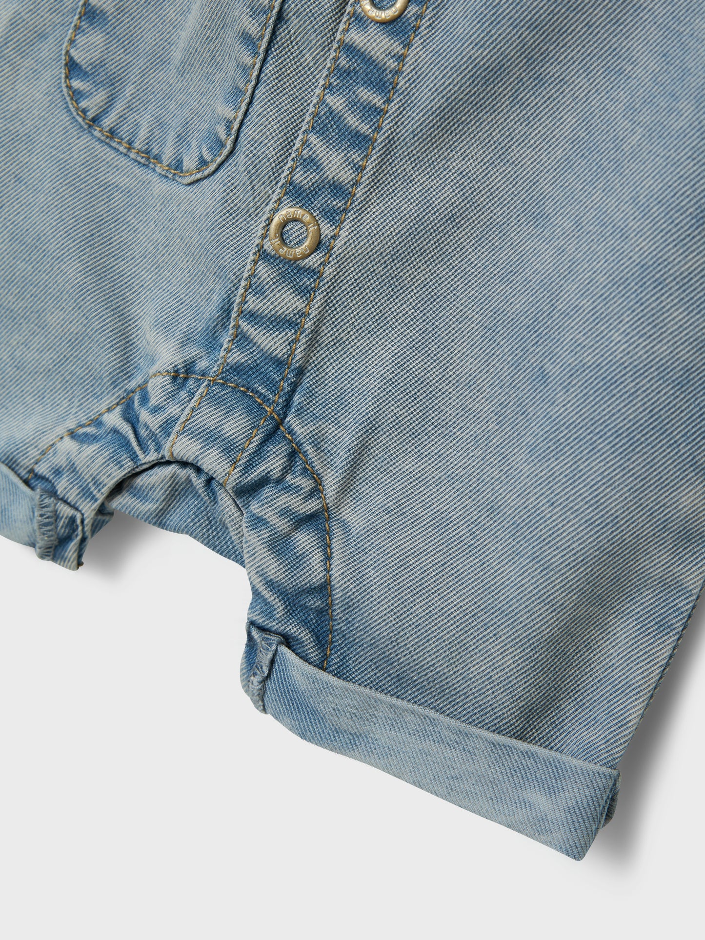 Name it - denim short suit - light medium blue