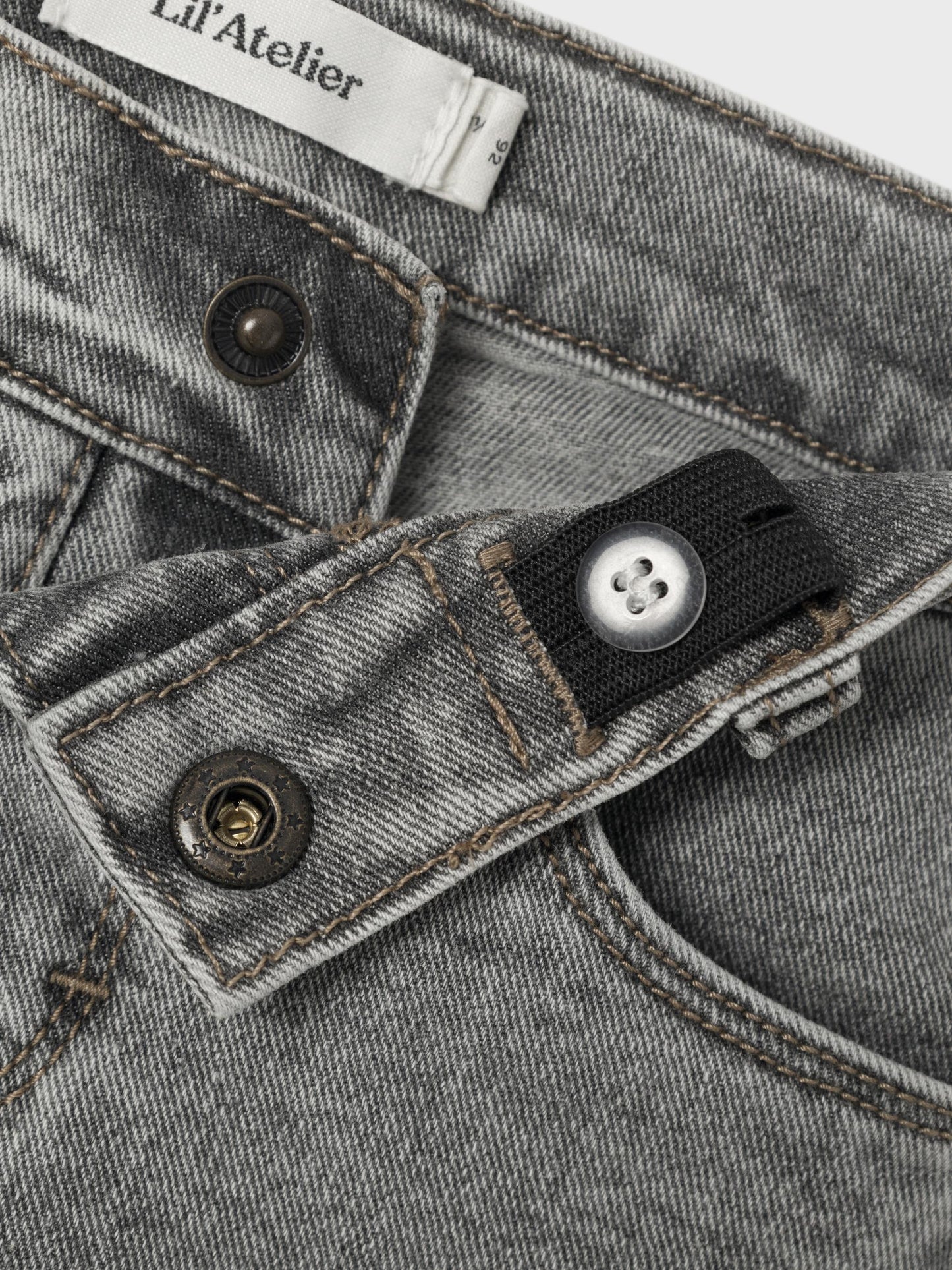 Lil atelier - Jeans - Light grey denim