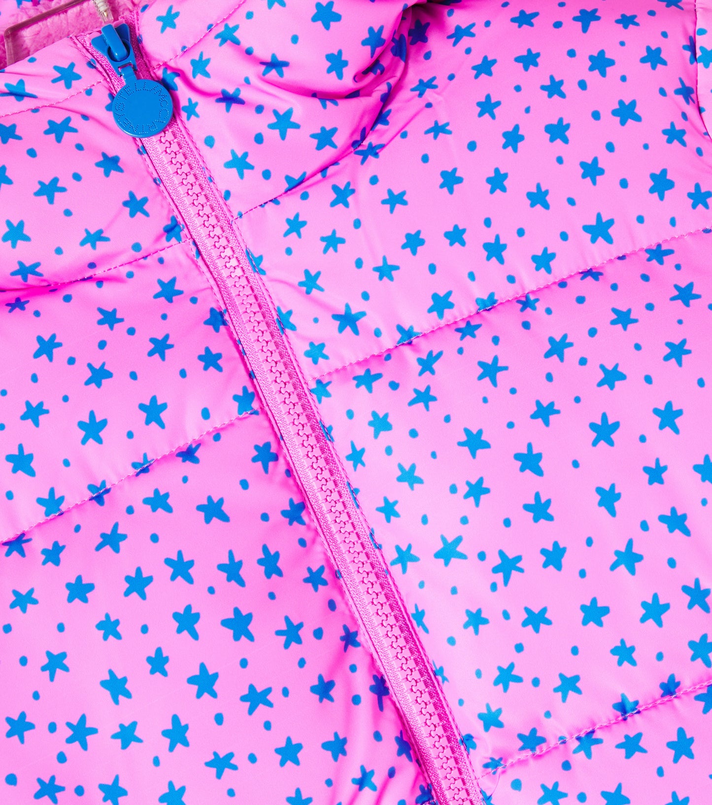 Stella mcCartney kids - Ditsy blue stars puffer