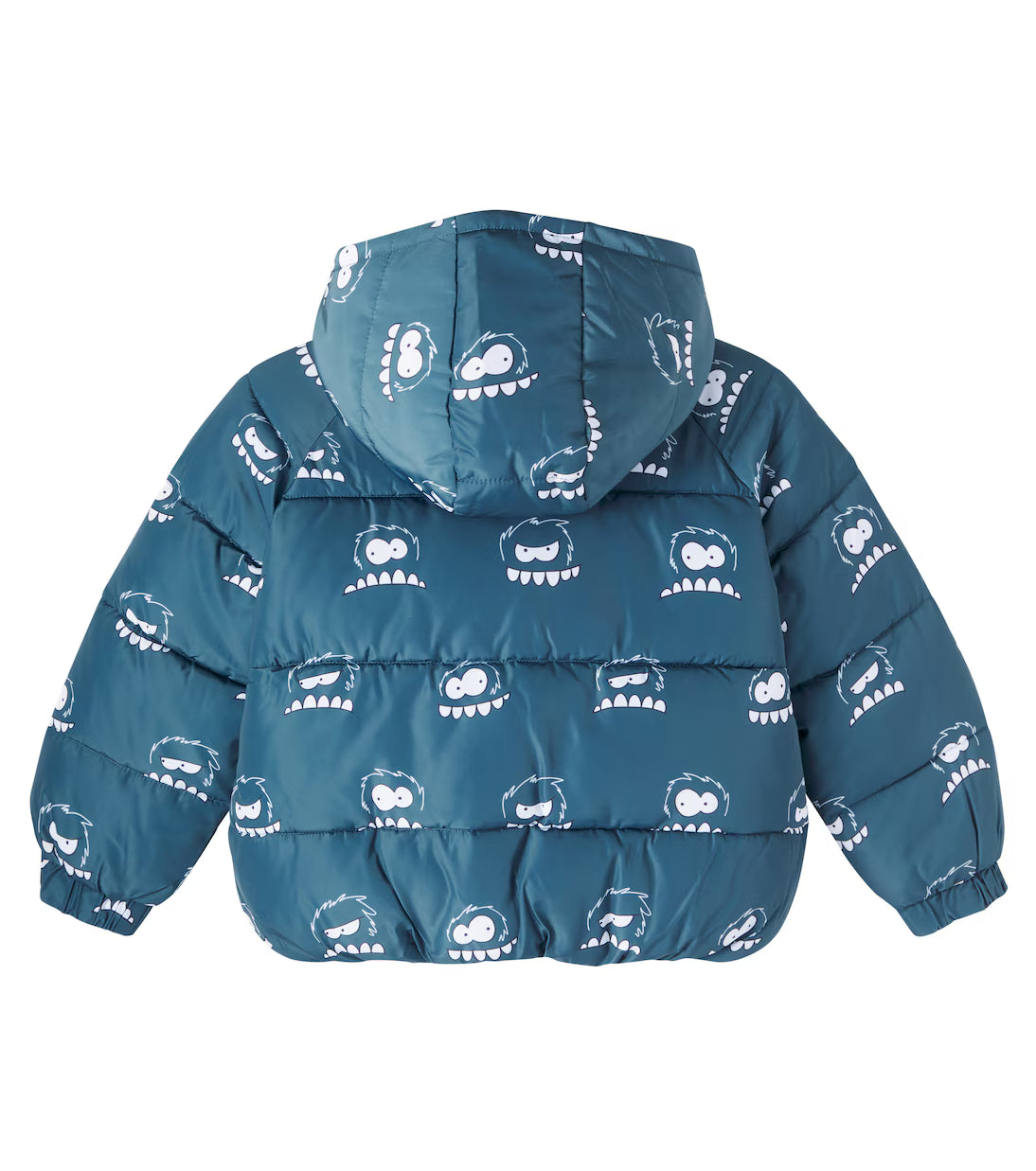 Stella mcCartney kids - Monster Print Hooded Puffer Coat