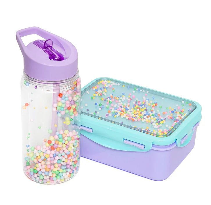 Petit monkey - Drinking bottle marcaron pops - Lilac