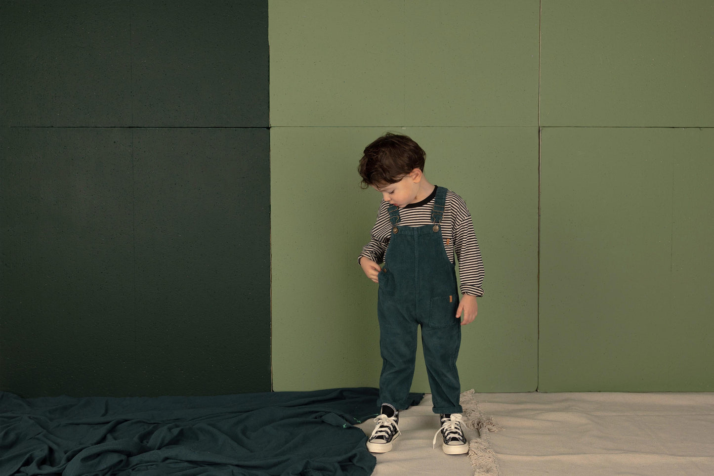 Nixnut - Dungaree - Moss