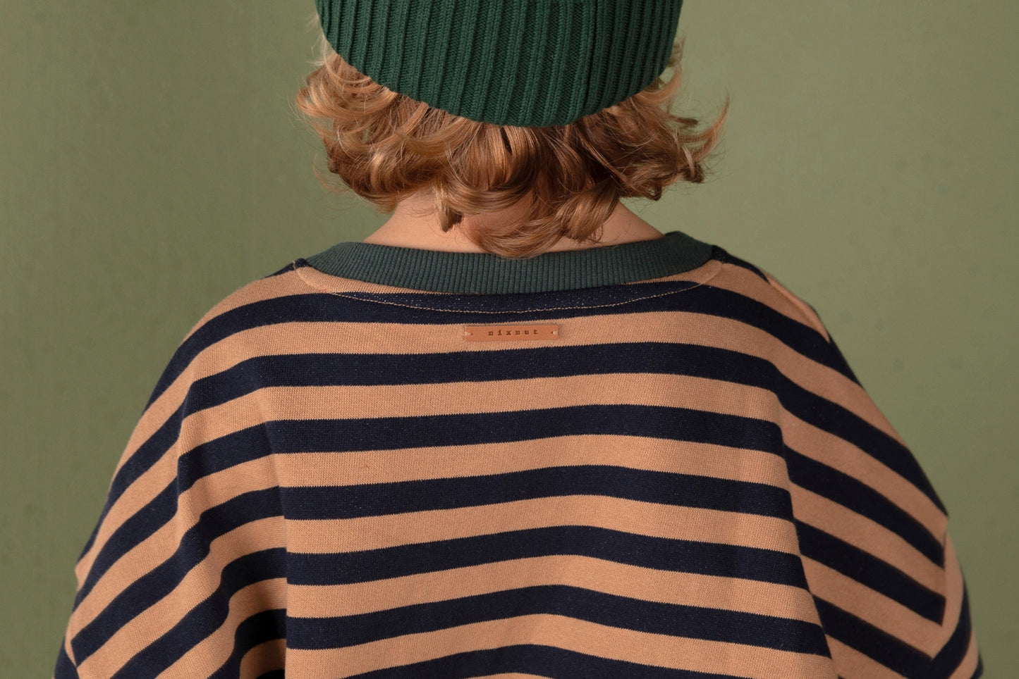 Nixnut - Rel sweater - Navy stripe