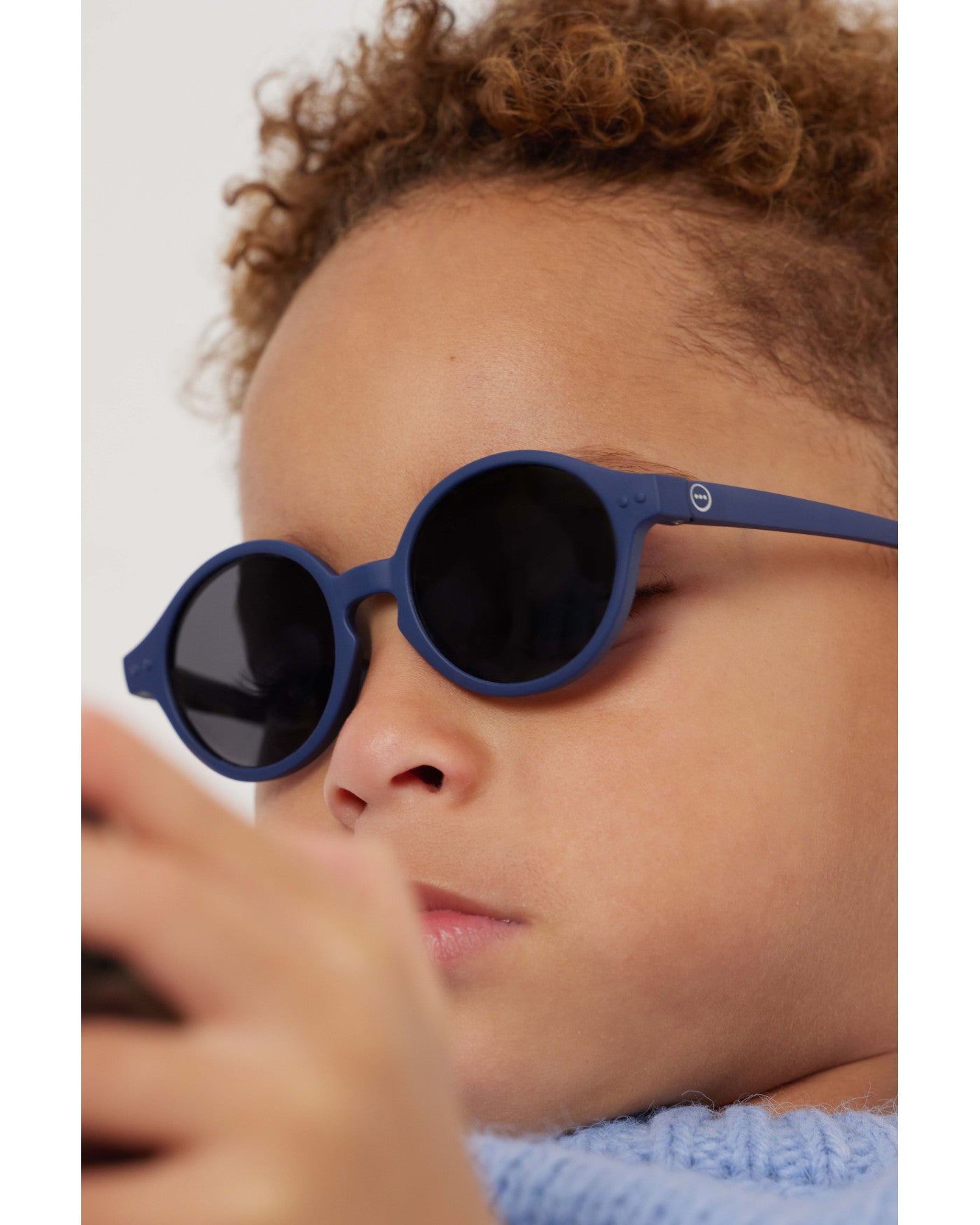 IZIPIZI - Kids sun D - Denim blue - 1-3 Jaar