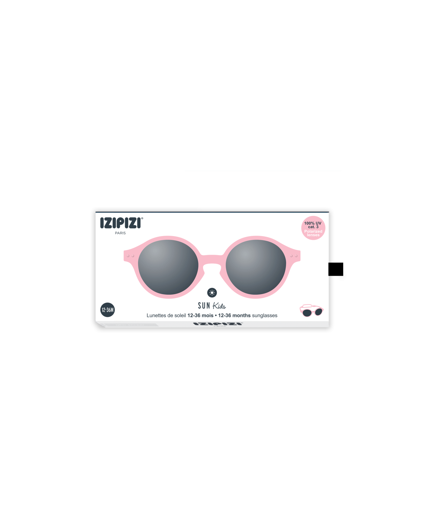 IZIPIZI - Kids sun D - Pastel pink - 1-3 jaar