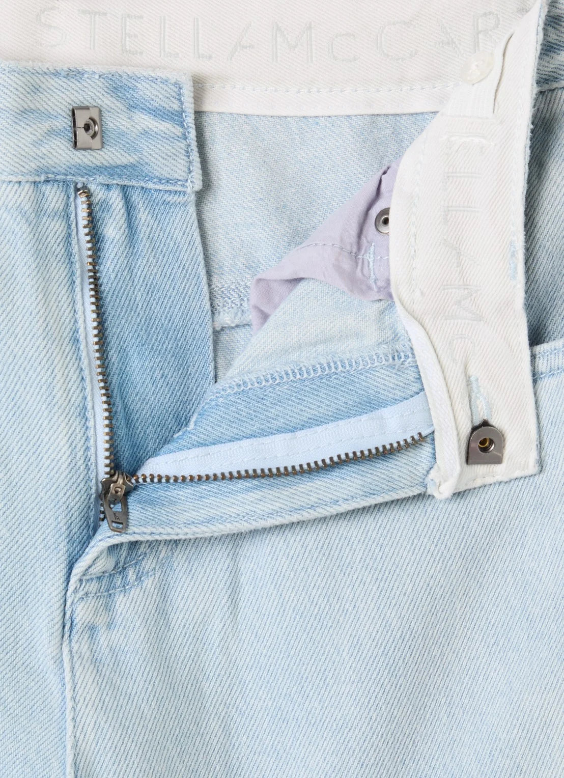 Stella mcCartney kids - Denim trousers with zips and pockets
