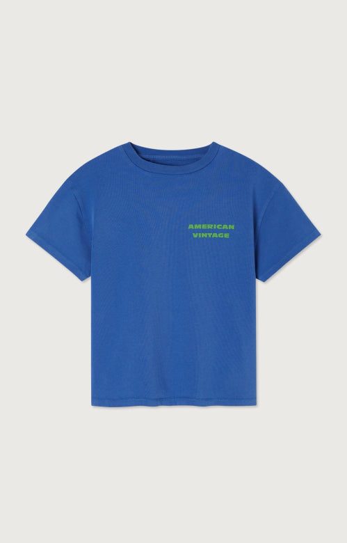 American vintage - Fizvalley t-shirt - Vintage cobalt