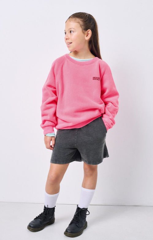 American vintage - Sweater Izubird - Rose fluo