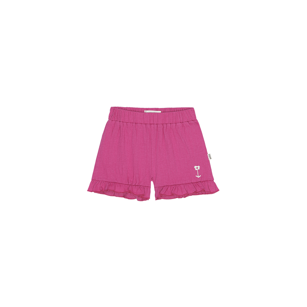 House of Jamie - ruffle short very berry
