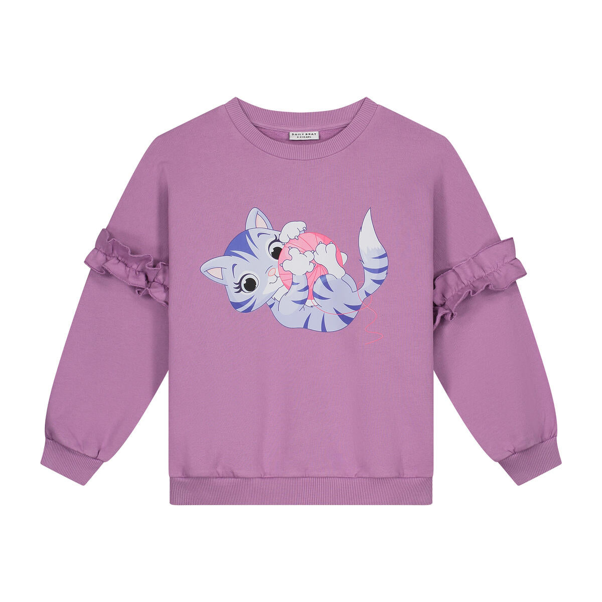 Daily brat - MEOW SWEATER LILAVENDER