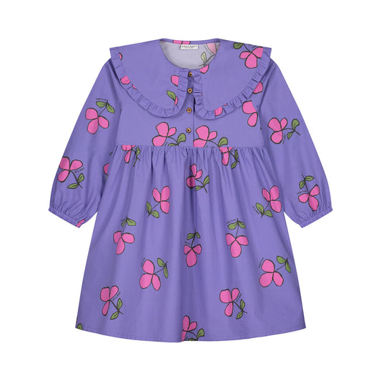 Daily brat - DAILY FLOWER DRESS ROYAL PURPLE