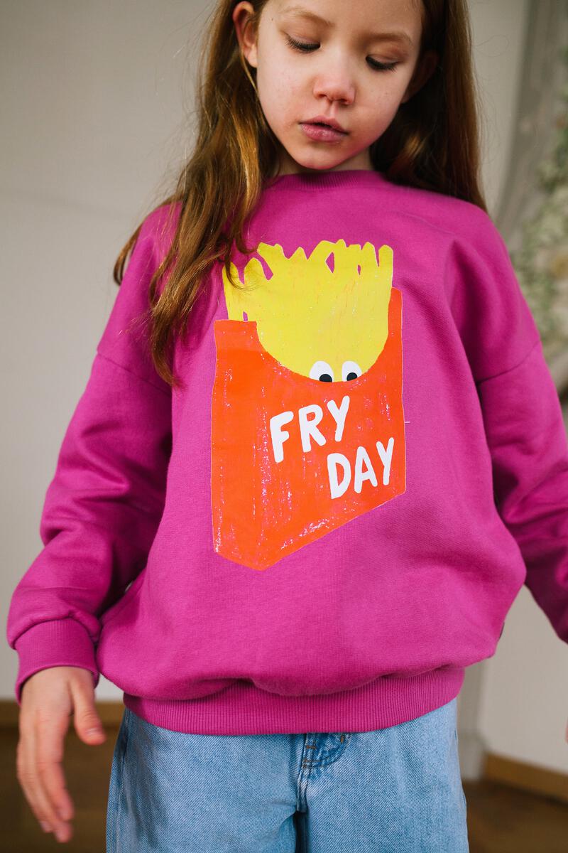 Daily brat - FRY-DAY SWEATER LAVISH HAZE