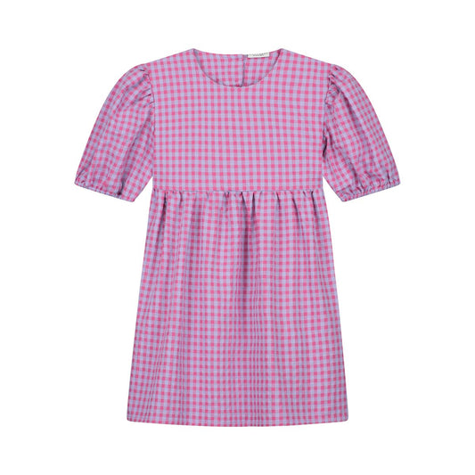 Daily brat - SASSY CHECKED DRESS LAVENDER