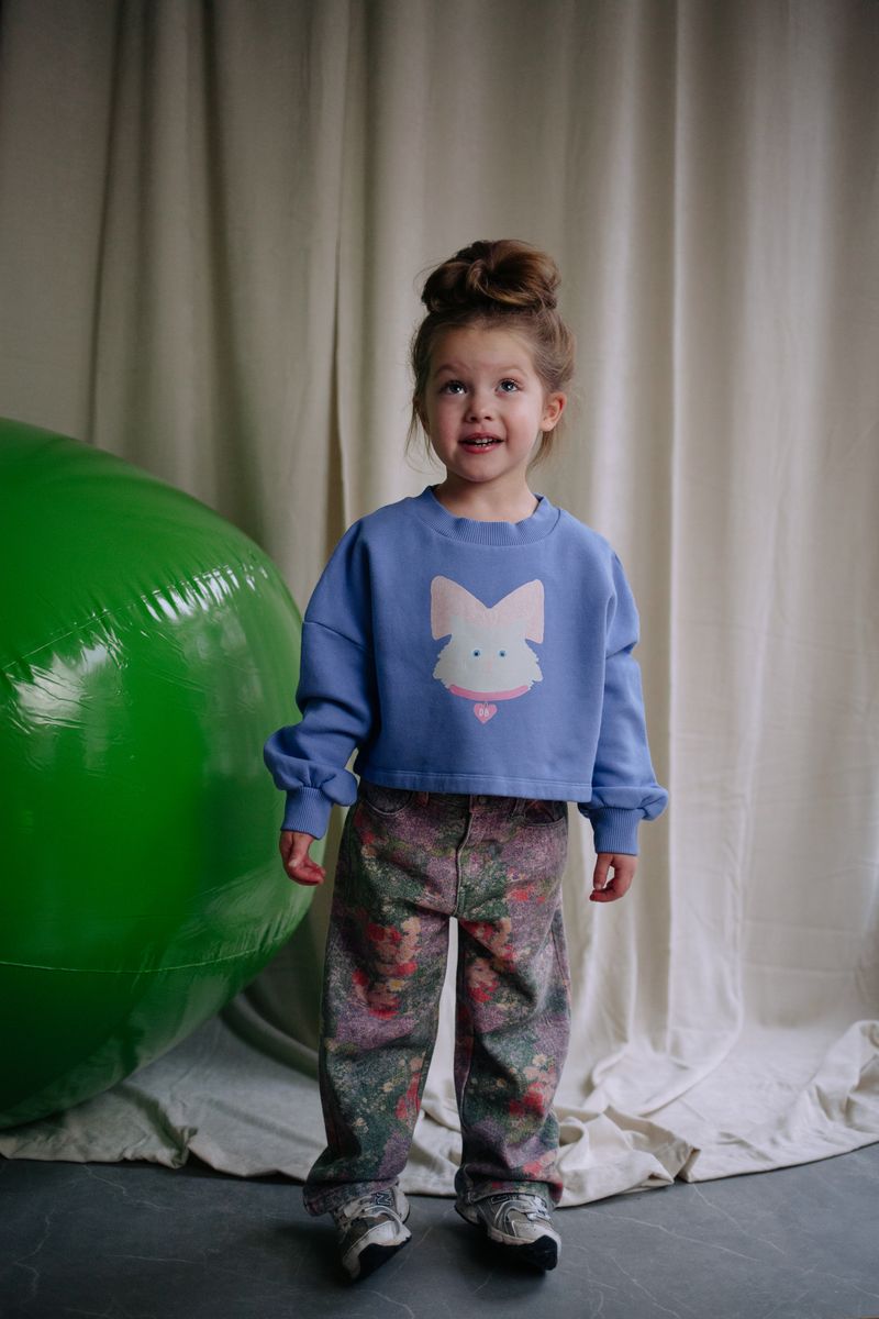 Daily brat - CHEECKY FLOWER JEANS POPPY