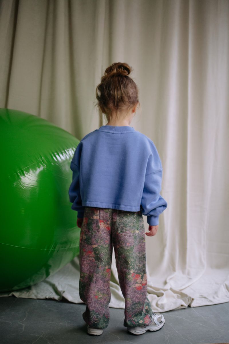 Daily brat - CHEECKY FLOWER JEANS POPPY