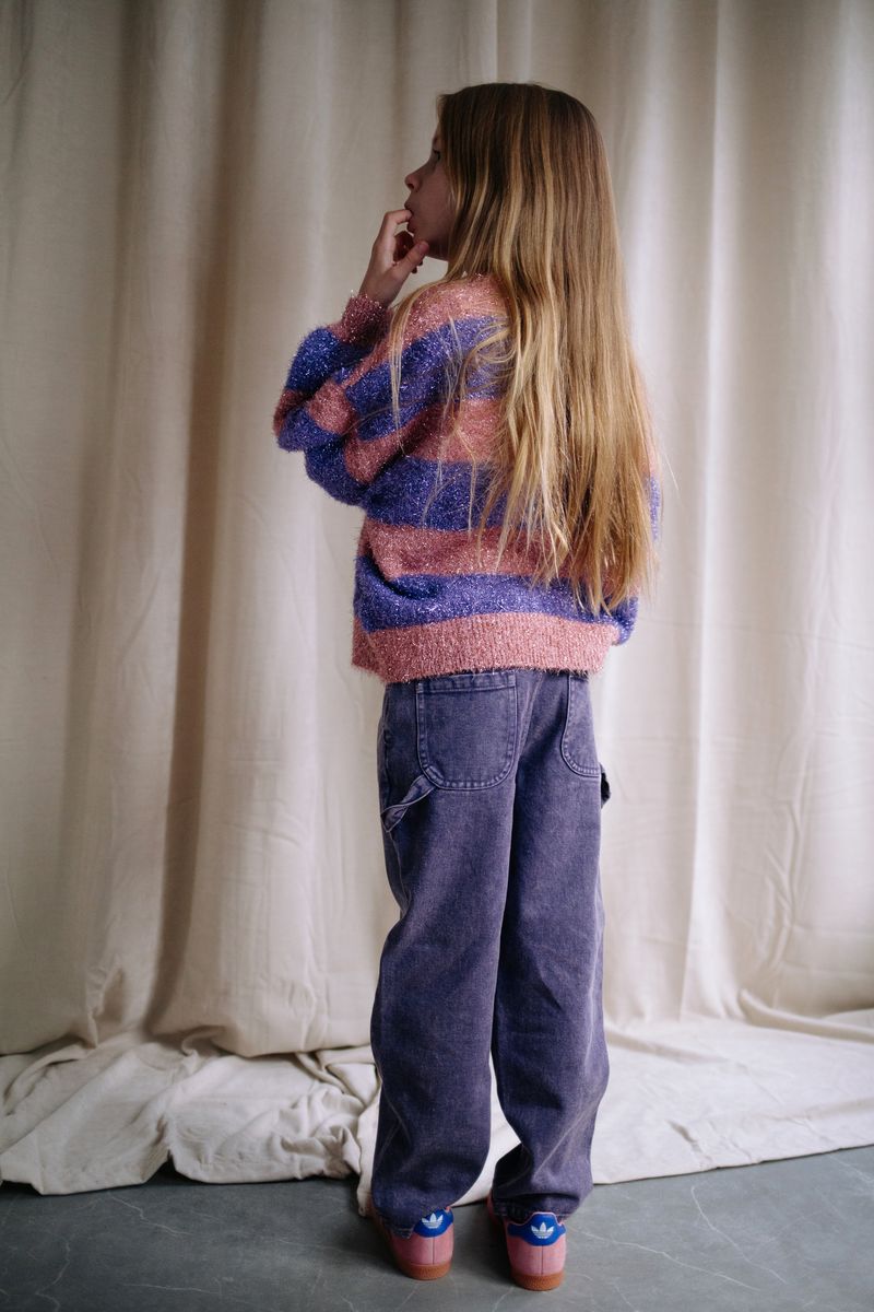 Daily brat - SNAPPY JEANS PURPLE