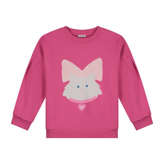 Daily brat - KITTY CAT SWEATER ROSY REBEL