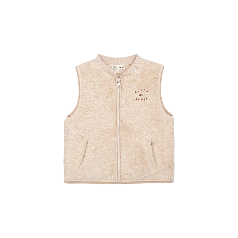 House of jamie - Plush Bodywarmer - Oatmeal