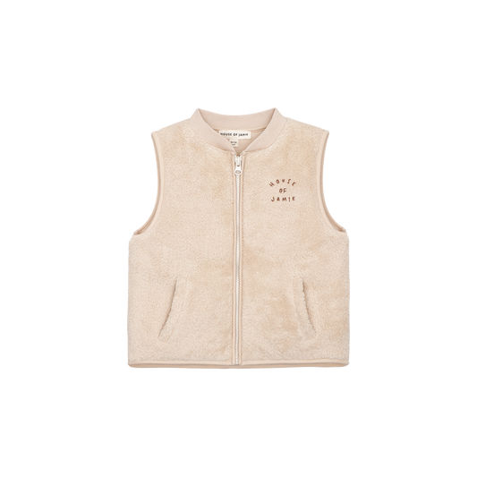 House of jamie - Plush Bodywarmer - Oatmeal