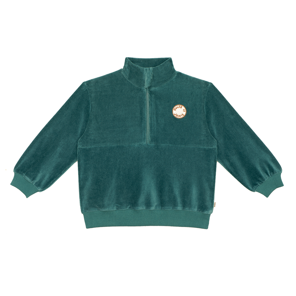 House of jamie - Zip sweater - Teal