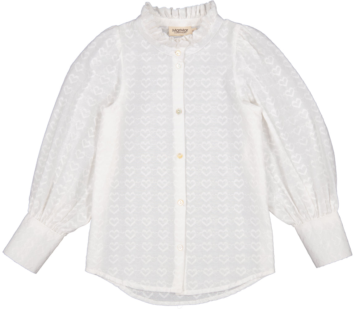 Marmar Copenhagen - Blouse Tribeca - Dobby Hearts