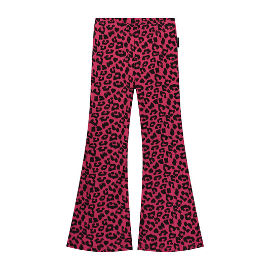 Daily Brat - Leopard flare pants vivacious