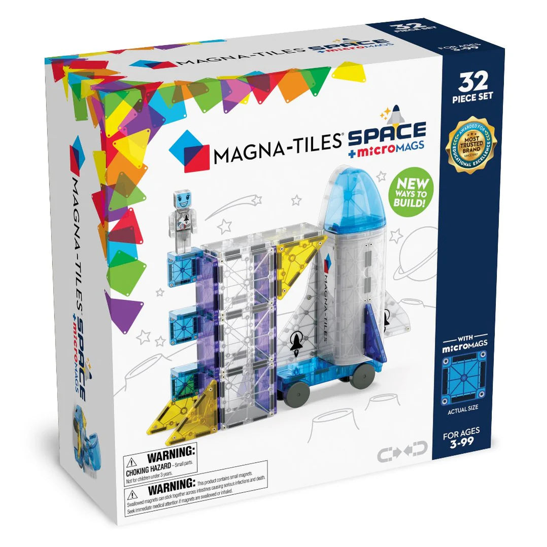 MAGNA-TILES® SPACE + microMAGS NEW!