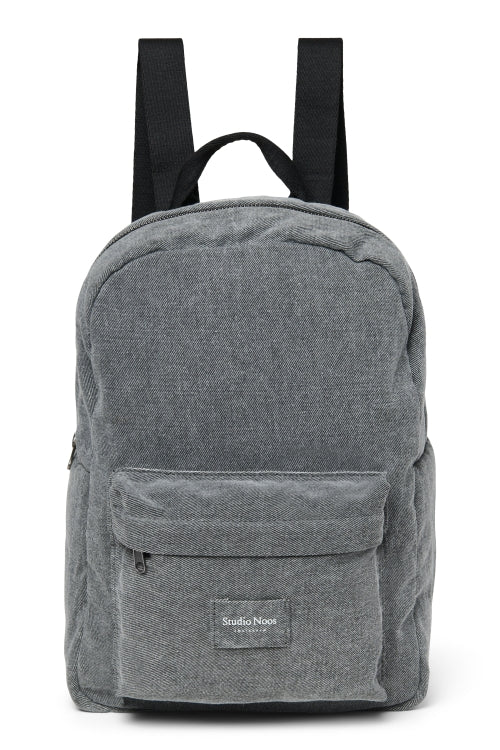 Studio noos - Denim midi backpack - Grey